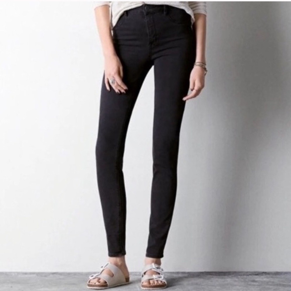 American Eagle Sky High Jegging size black